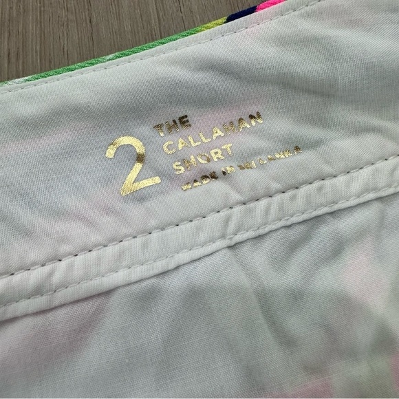 NWOT Lilly Pulitzer 5 inch Callahan shorts in island time multicolor size 2 - Picture 7 of 7